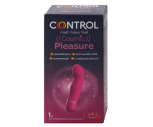 Mini-vibratore clitorideo Control Cosmic Pleasure