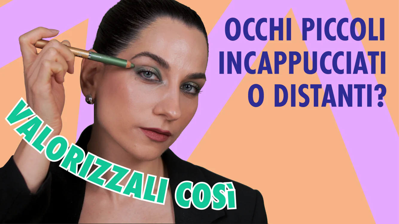 Come truccare occhi piccoli, incappucciati e distanti &ndash; puroBIO cosmetics