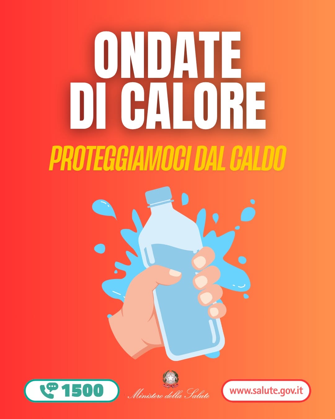 Le alte temperature possono avere effetti sulla salute, alcuni consigli per adottare le corrette misure di prevenzione.